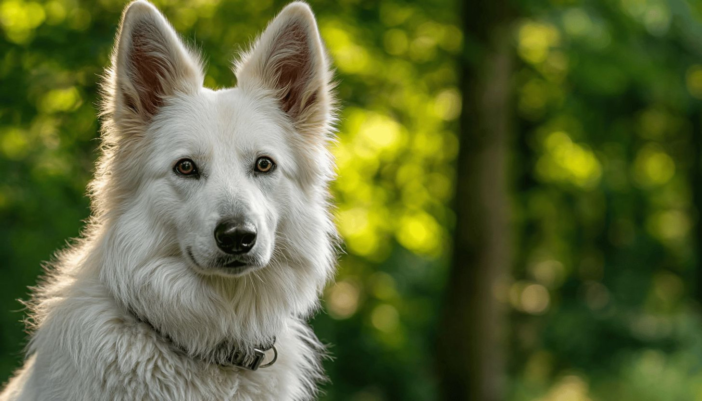 Comment élever un chien de race blanche suisse pour une famille